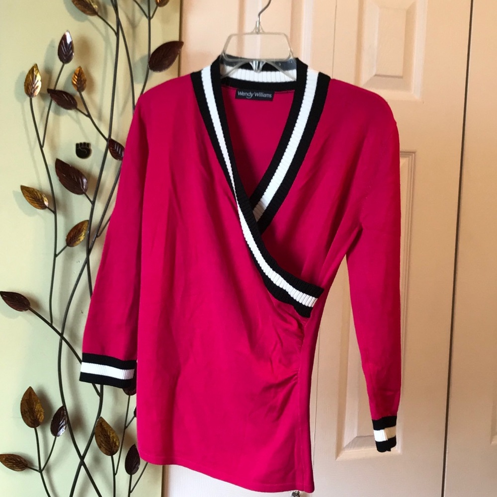 Soft & Warm V-Neck Pink Sweater